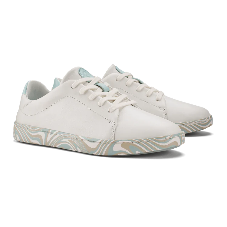 Women's Olukai Pehuea Li 'lli Color: Bright White / Swirl  6