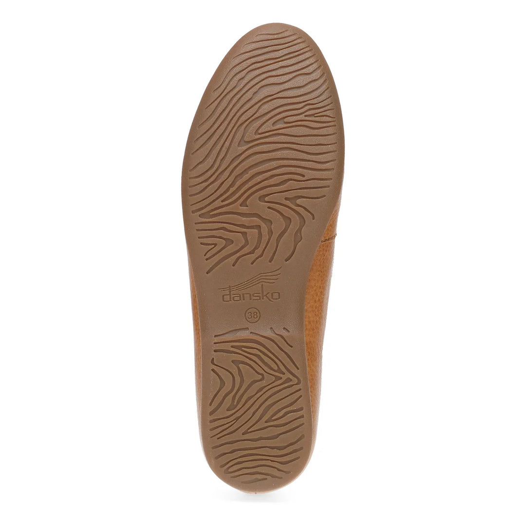 Women's Dansko Lorri Color: Tan Waxy Milled  4