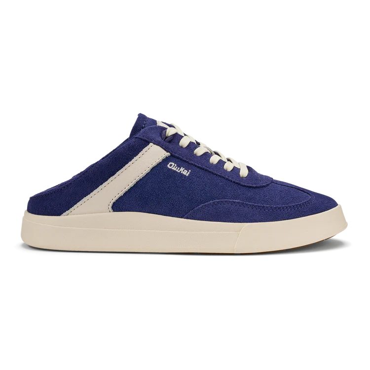 Women's Olukai Ha'upu Sneakers Color: Navy / Off White 2