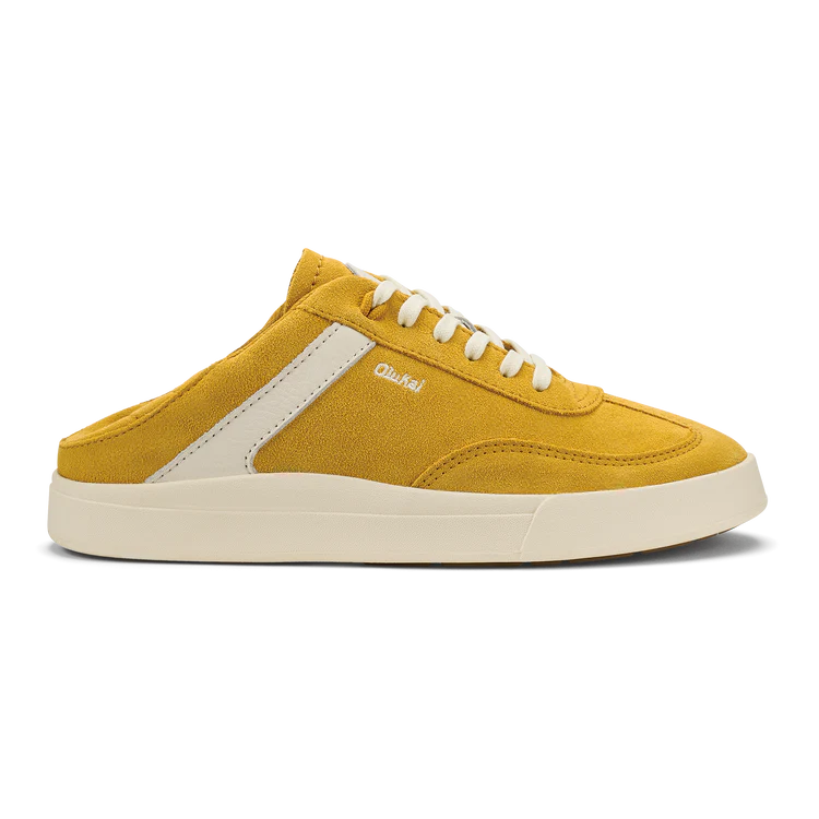 Women's Olukai Ha'upu Sneakers Color: Mustard / Off White 2