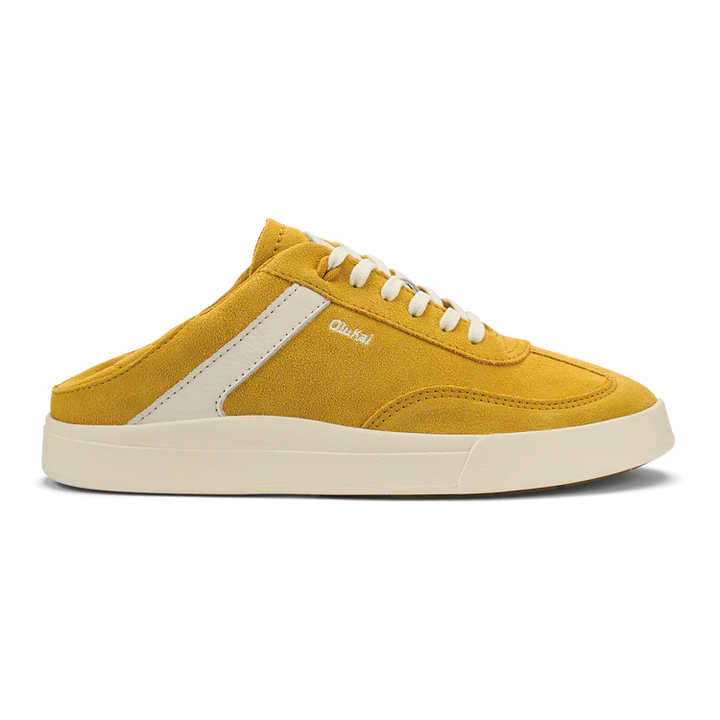 Women's Olukai Ha'upu Sneakers Color: Mustard / Off White 2