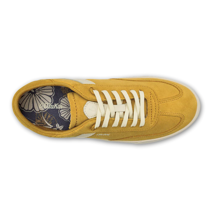 Women's Olukai Ha'upu Sneakers Color: Mustard / Off White 6