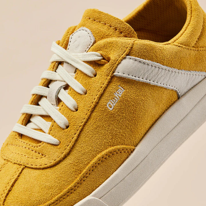 Women's Olukai Ha'upu Sneakers Color: Mustard / Off White 8