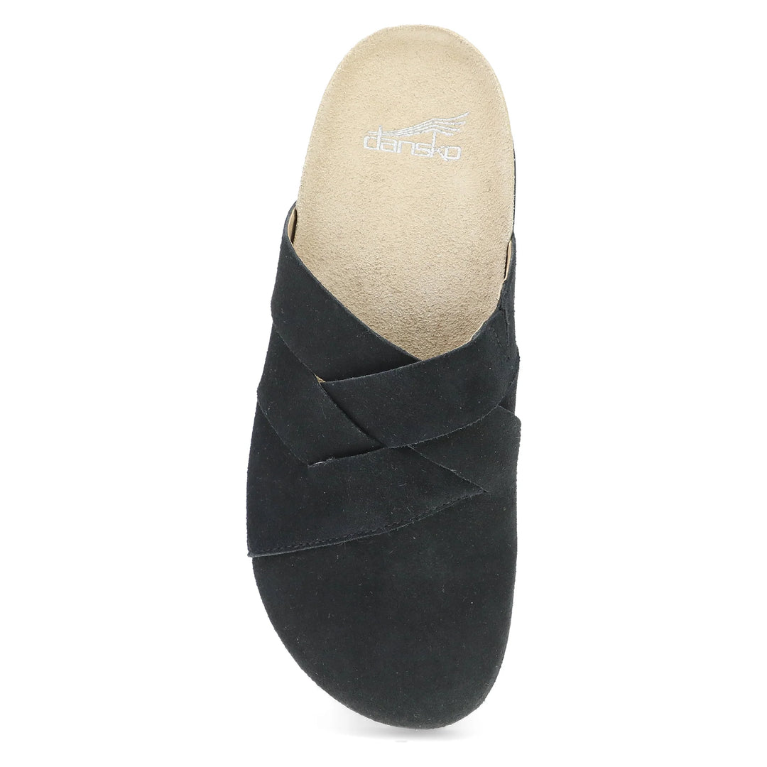 Women's Dansko Daniella Color: Black Suede Mule 4