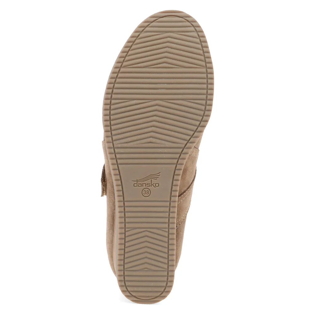 Women's Dansko Sandy Mary Jane Color: Morel Waterproof Suede 3