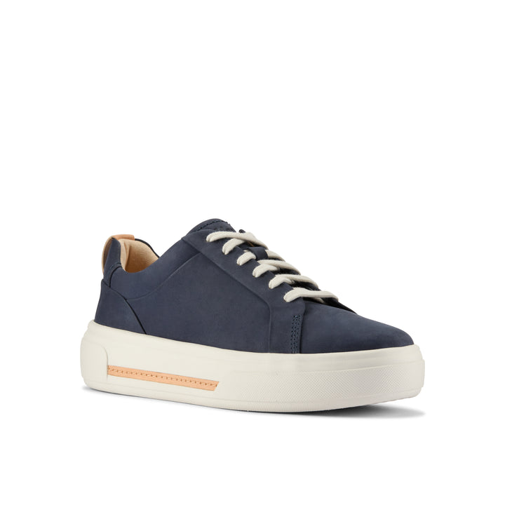 Women's Clarks Hollyhock Walk Color: Navy Nubuck 1