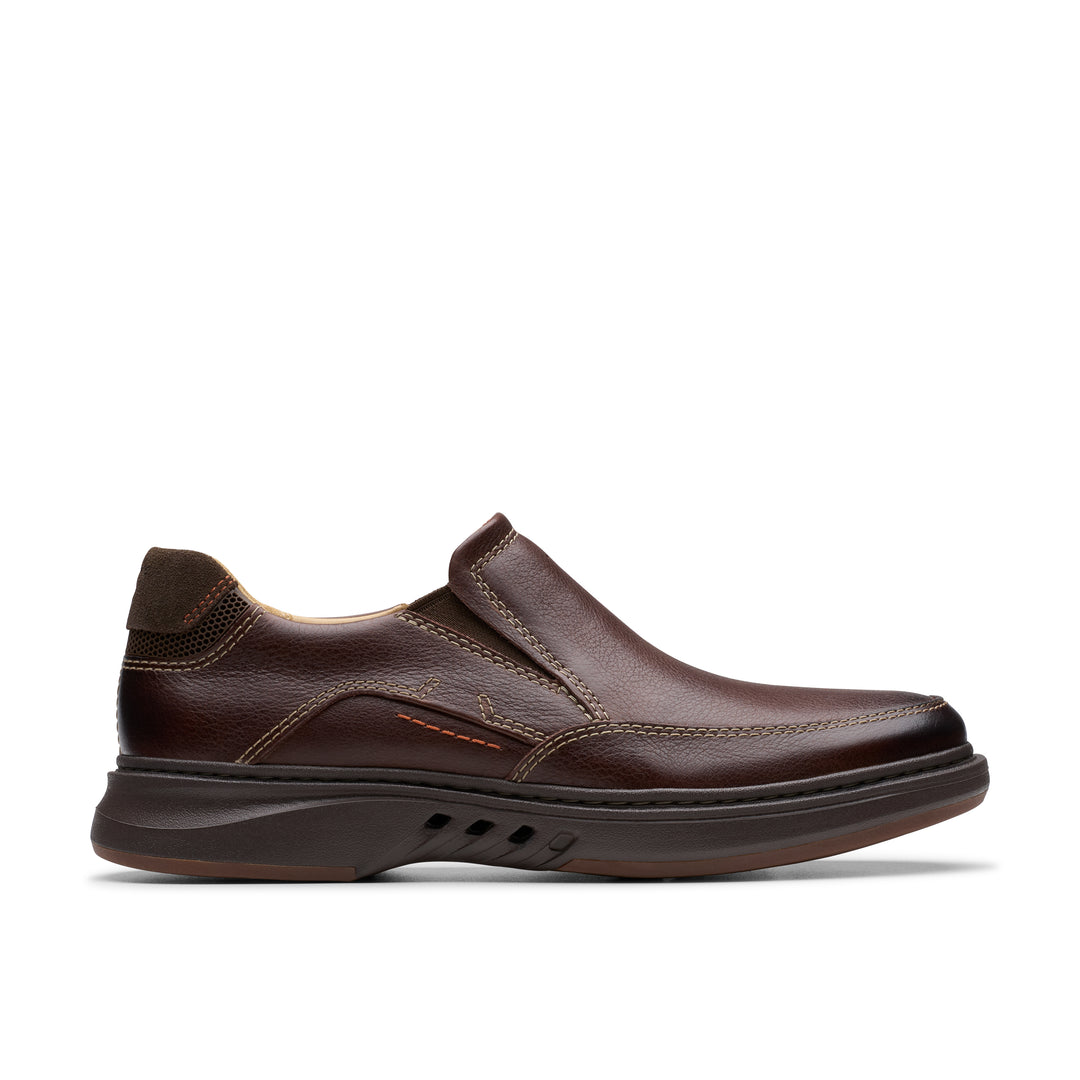 Men's Clarks Un Briley Step Color: Mahogany  2