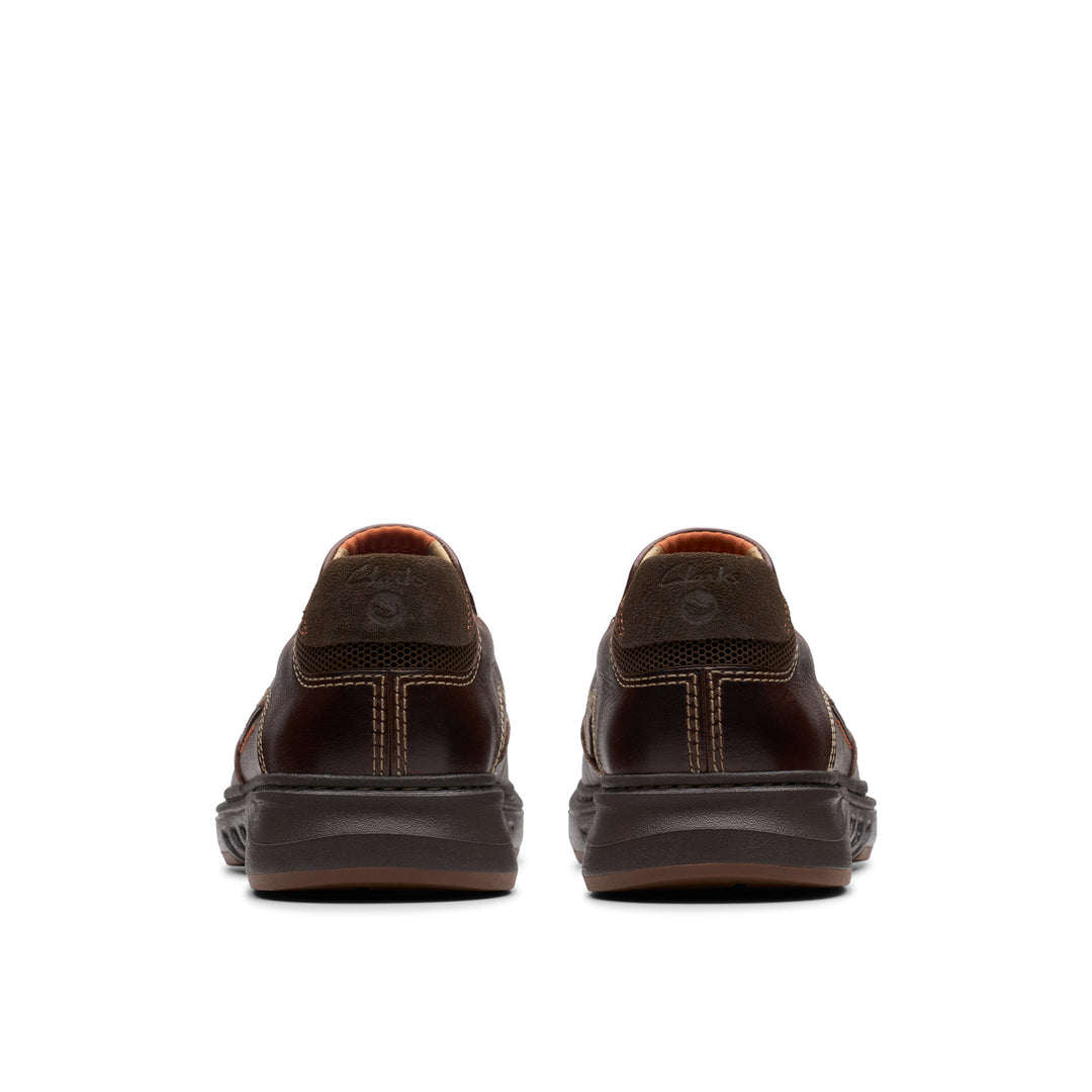 Men's Clarks Un Briley Step Color: Mahogany  6