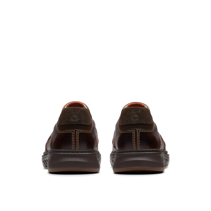 Men's Clarks Un Briley Step Color: Mahogany  6