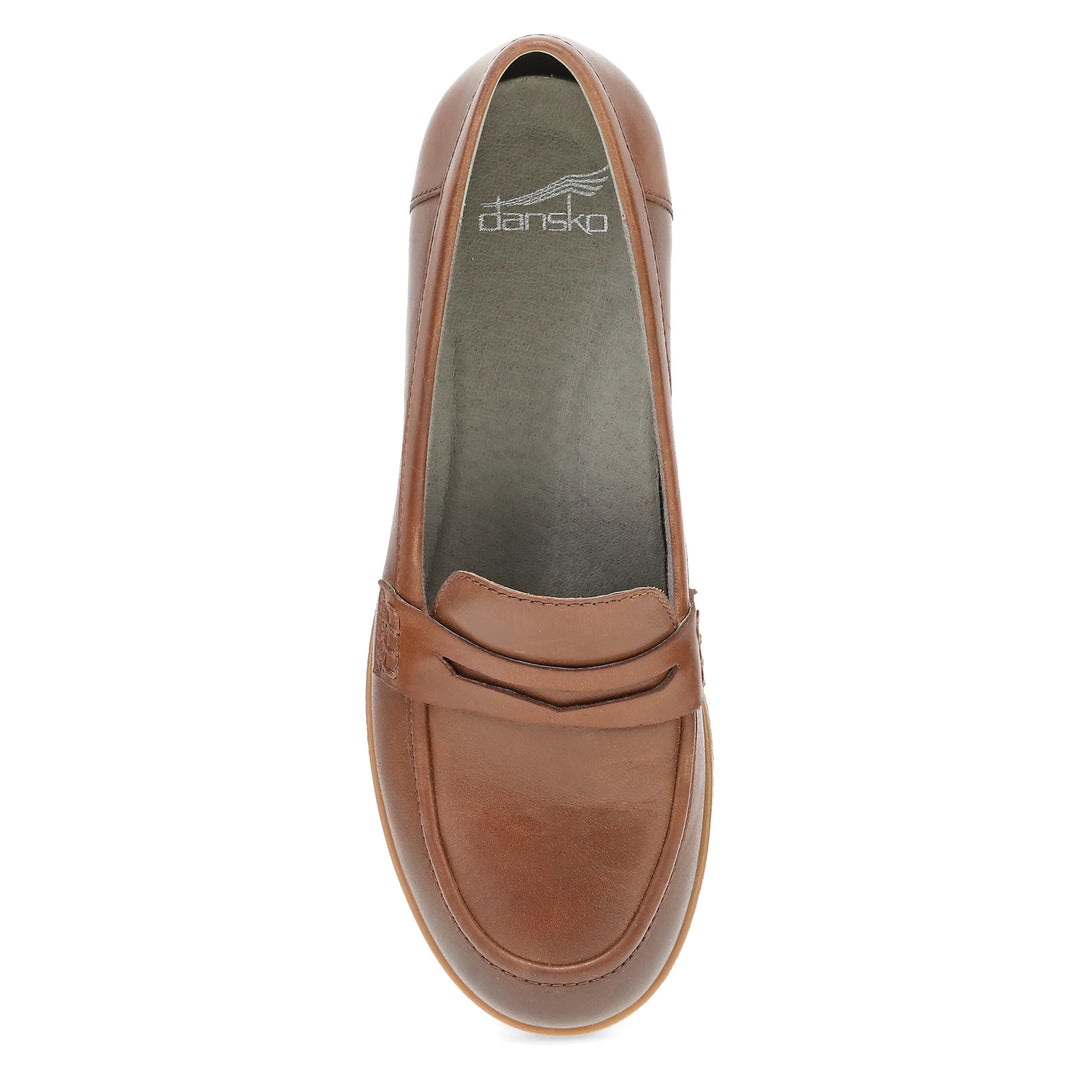 Women's Dansko Danica Waterproof Loafer Color: Tan 4