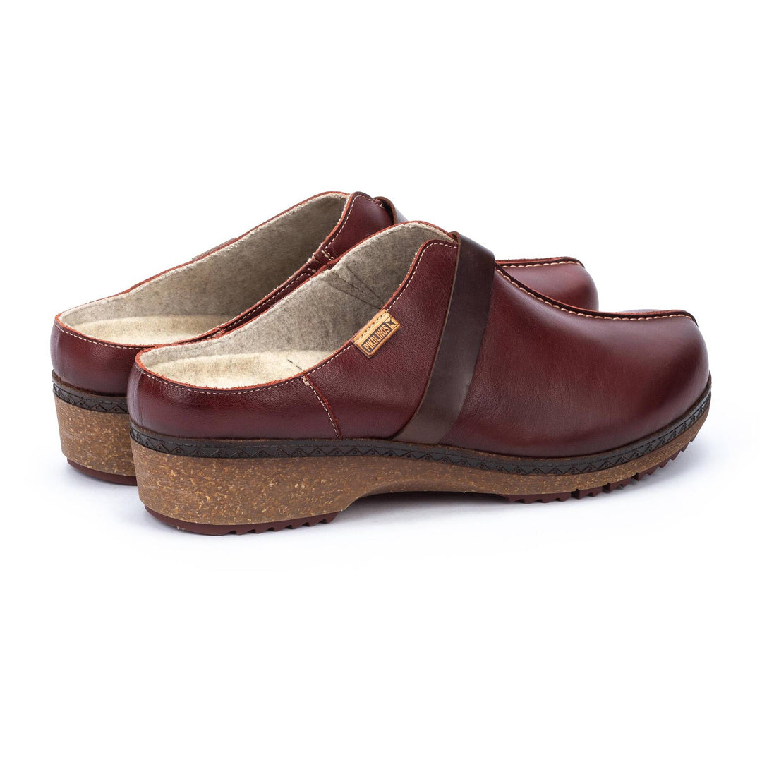 Women's Pikolinos Granada Clogs Color: Arcilla 4