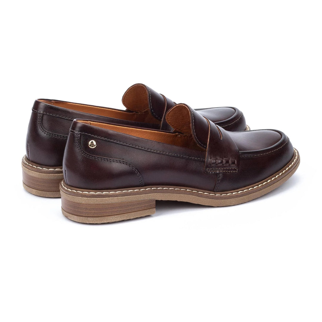 Women's Pikolinos Aldaya Loafers Color: Caoba 5