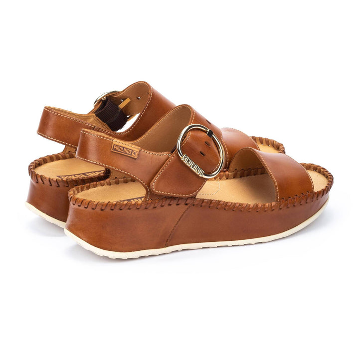 Women's Pikolinos Marina Platform Sandals Color: Brandy  4