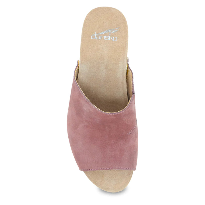 Women's Dansko Tandi Color: Rose Milled Nubuck Sandal  5