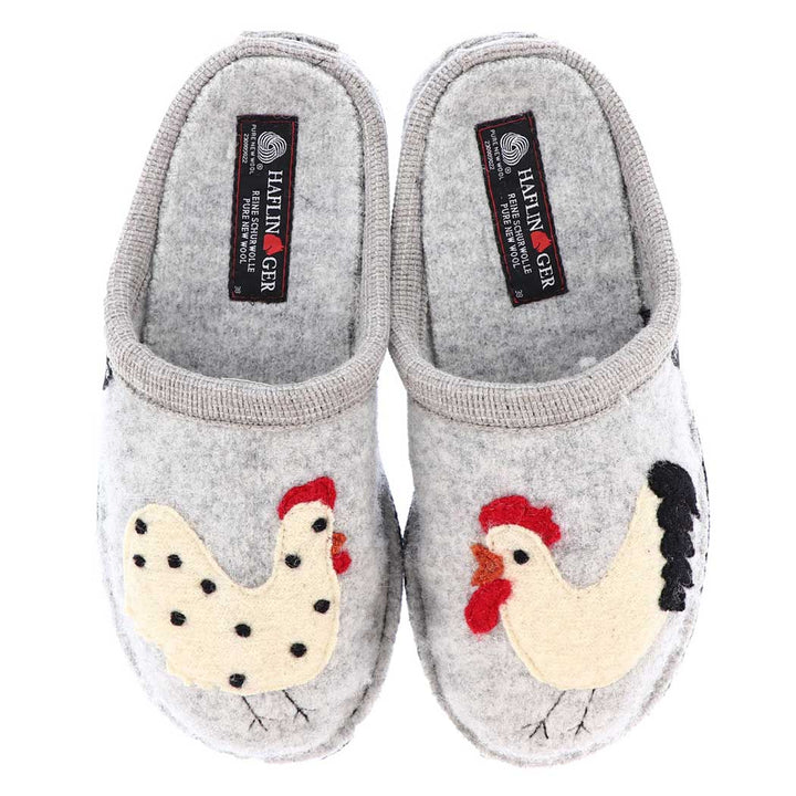 Women's Haflinger Chicken Color: Silver Grey  1