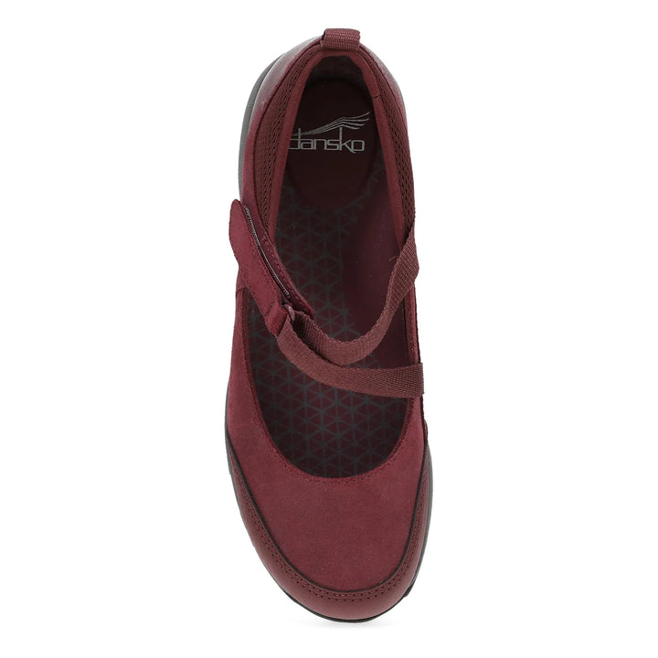 Women's Dansko Primrose Mary Jane Color: Wine 4