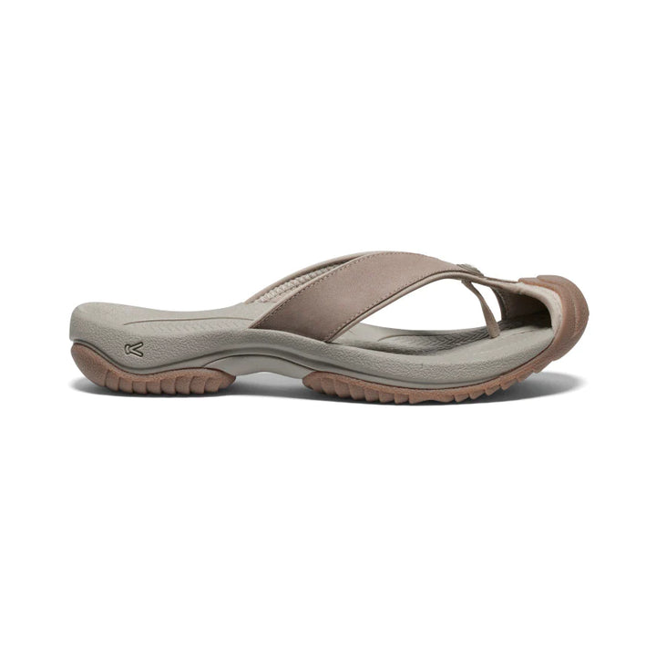 Men's Keen Waimea Leather Flip Flop Color: Brindle Birch  2