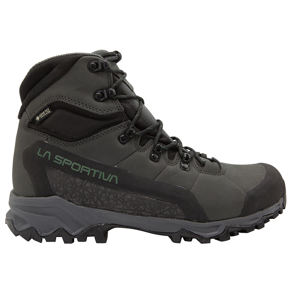 Men's La Sportiva Nucleo High II GTX Color: Carbon/ Forest 2