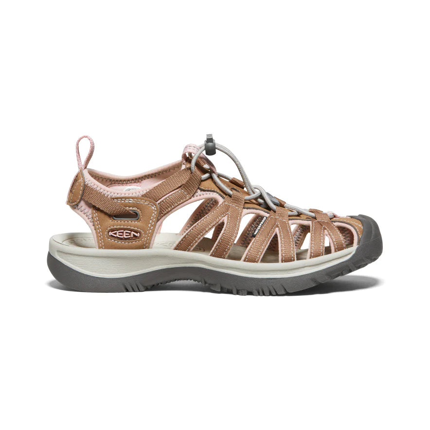 Women's Keen Whisper Color: Toasted Coconut/ Peach Whip 2