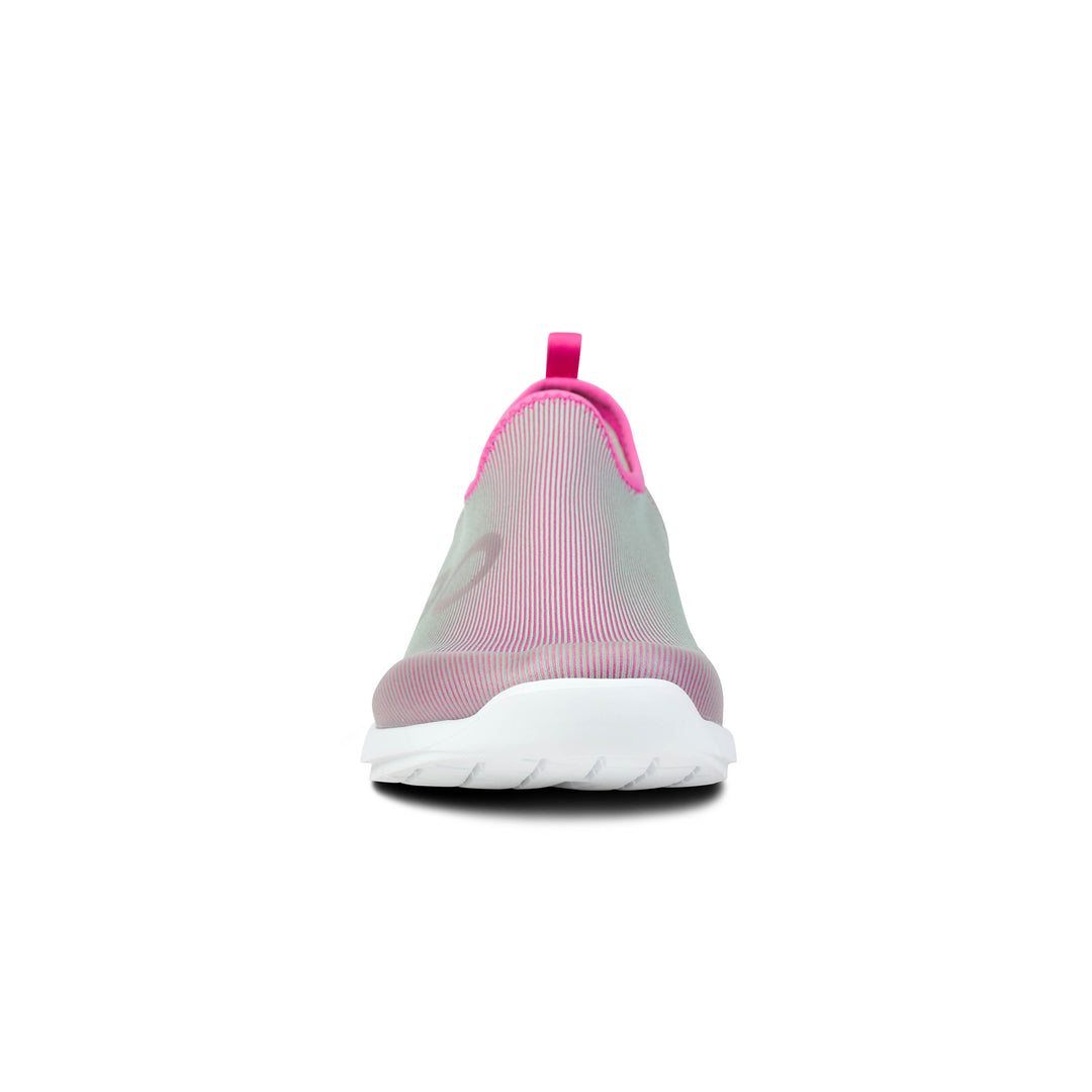 Women's Oofos OOmg Sport Low Shoe Color: Fuchsia 