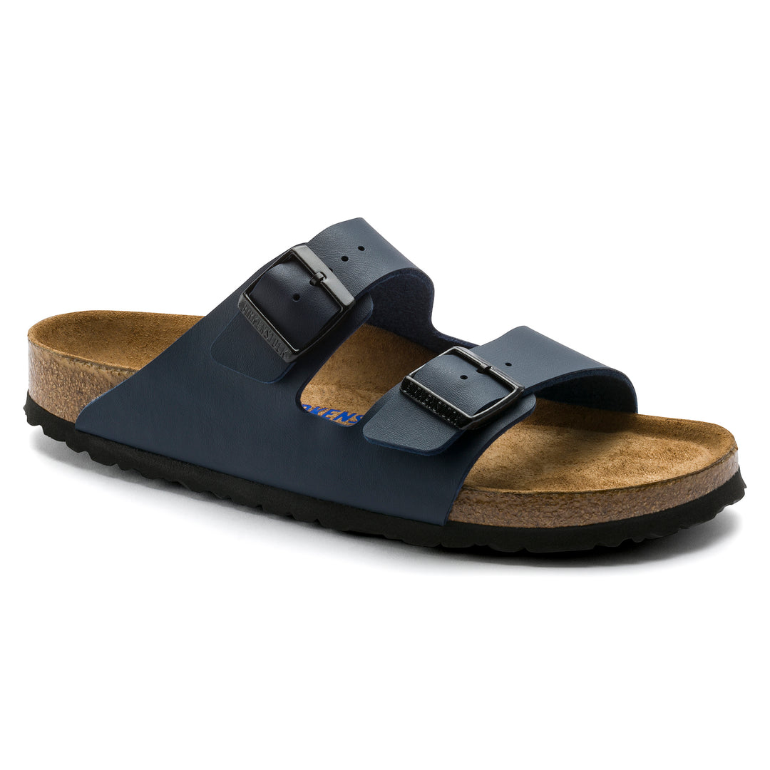 Birkenstock Arizona Soft Footbed Birko-Flor Color: Blue  2