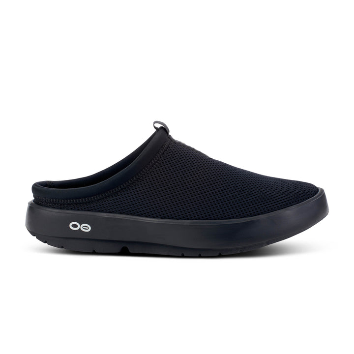 Women's OOfos OOcoozie Sport Mule Color: Black 2