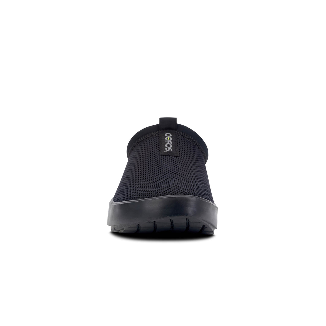 Women's OOfos OOcoozie Sport Mule Color: Black 7