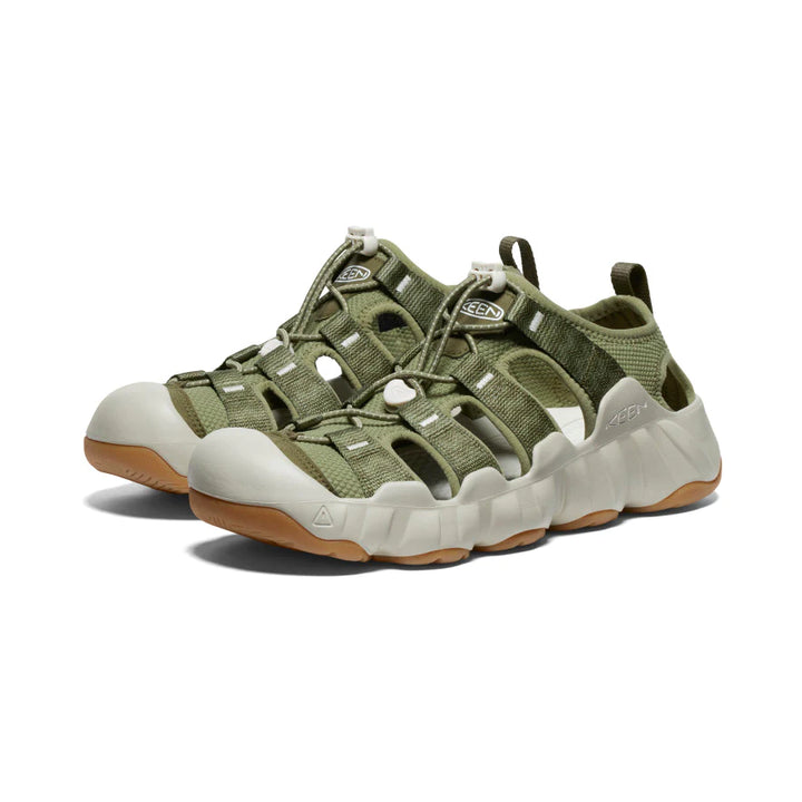 Men's Keen Hyperport H2 Sandal Color: Martini Olive/ Plaza Taupe  1