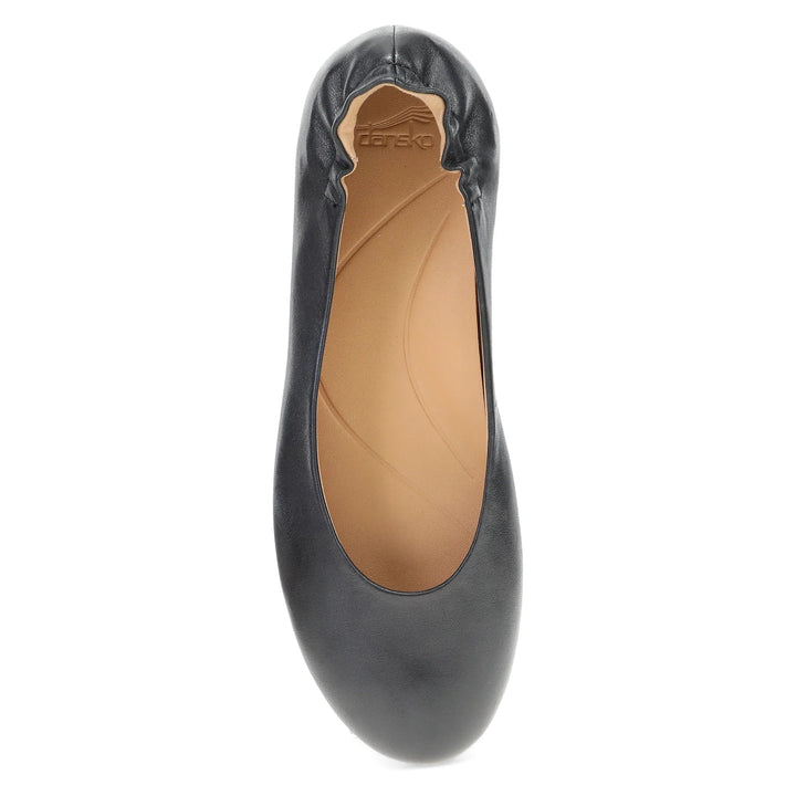 Women's Dansko Mollie Flat Color: Black Nappa 4