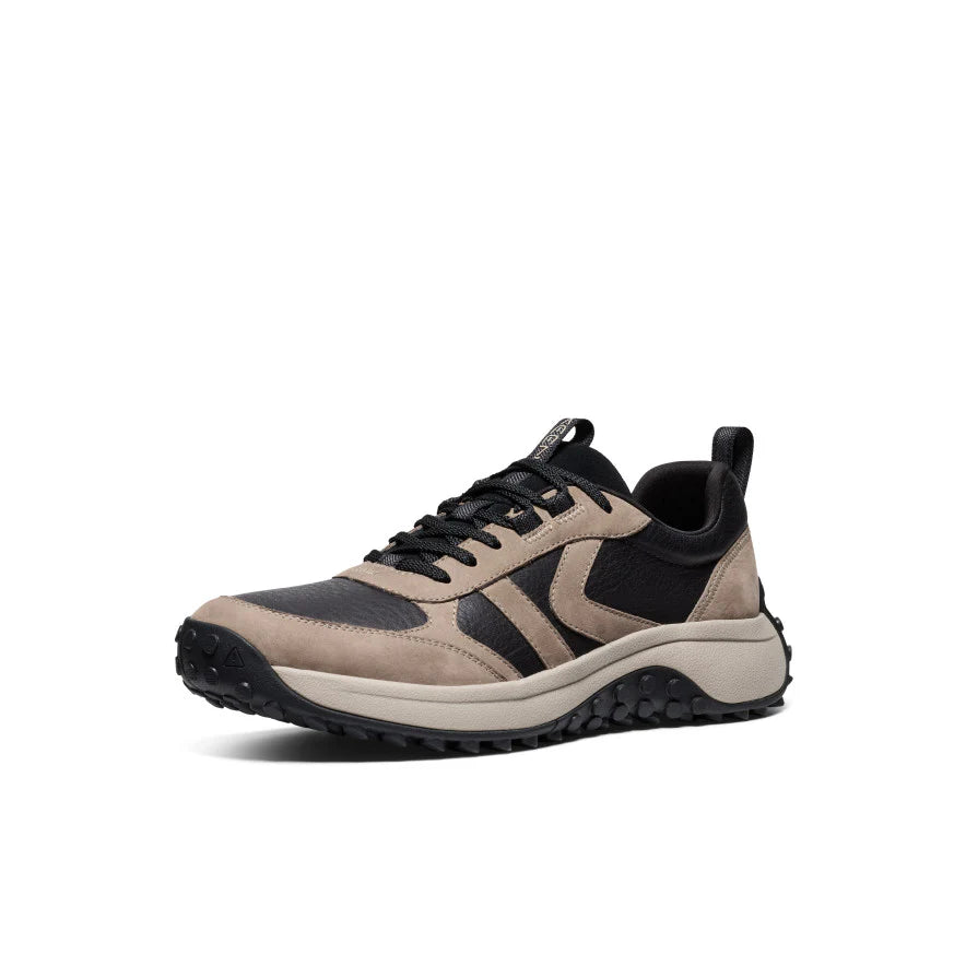 Men's Keen KS86 Leather Sneaker Color: Brindle / Plaza Taupe  6