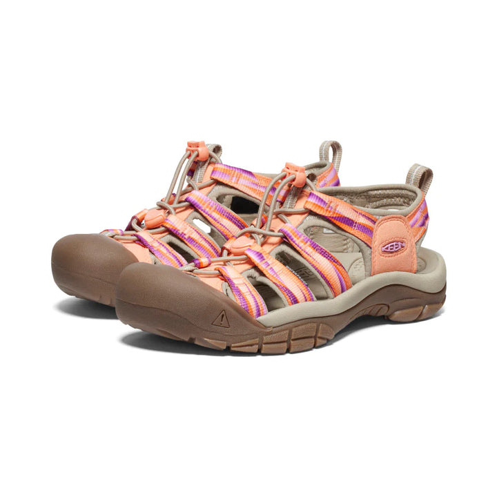 Women's Keen Newport H2 Color: Papaya Punch/Prism 1