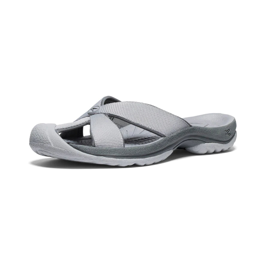 Women's Keen Bali Slide Sandal Color: Alloy/Steel Grey 7