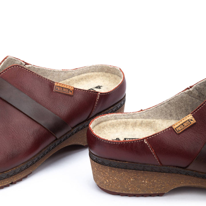 Women's Pikolinos Granada Clogs Color: Arcilla 5