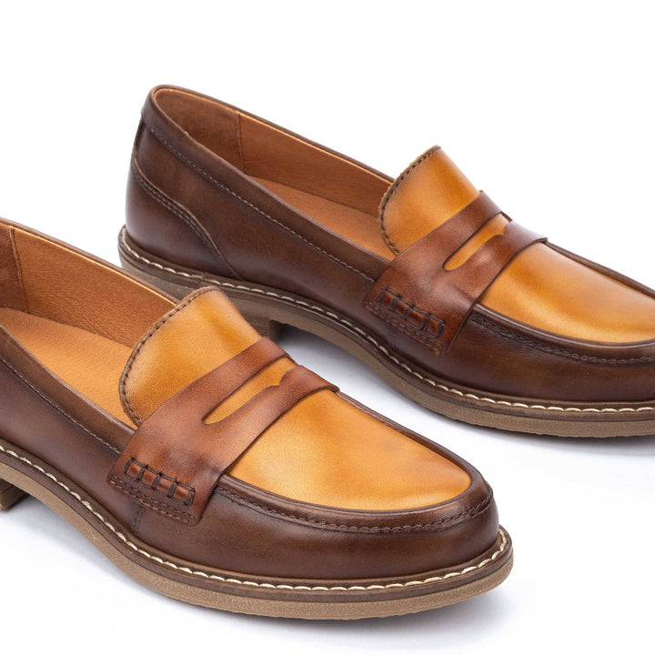 Women's Pikolinos Aldaya Loafers Color: Topo 6