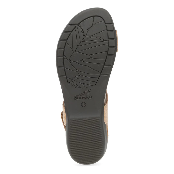 Women's Dansko Reece Sandal Color: Honey Distressed 3