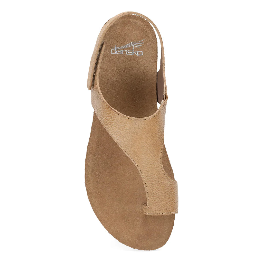 Women's Dansko Reece Sandal Color: Honey Distressed 4