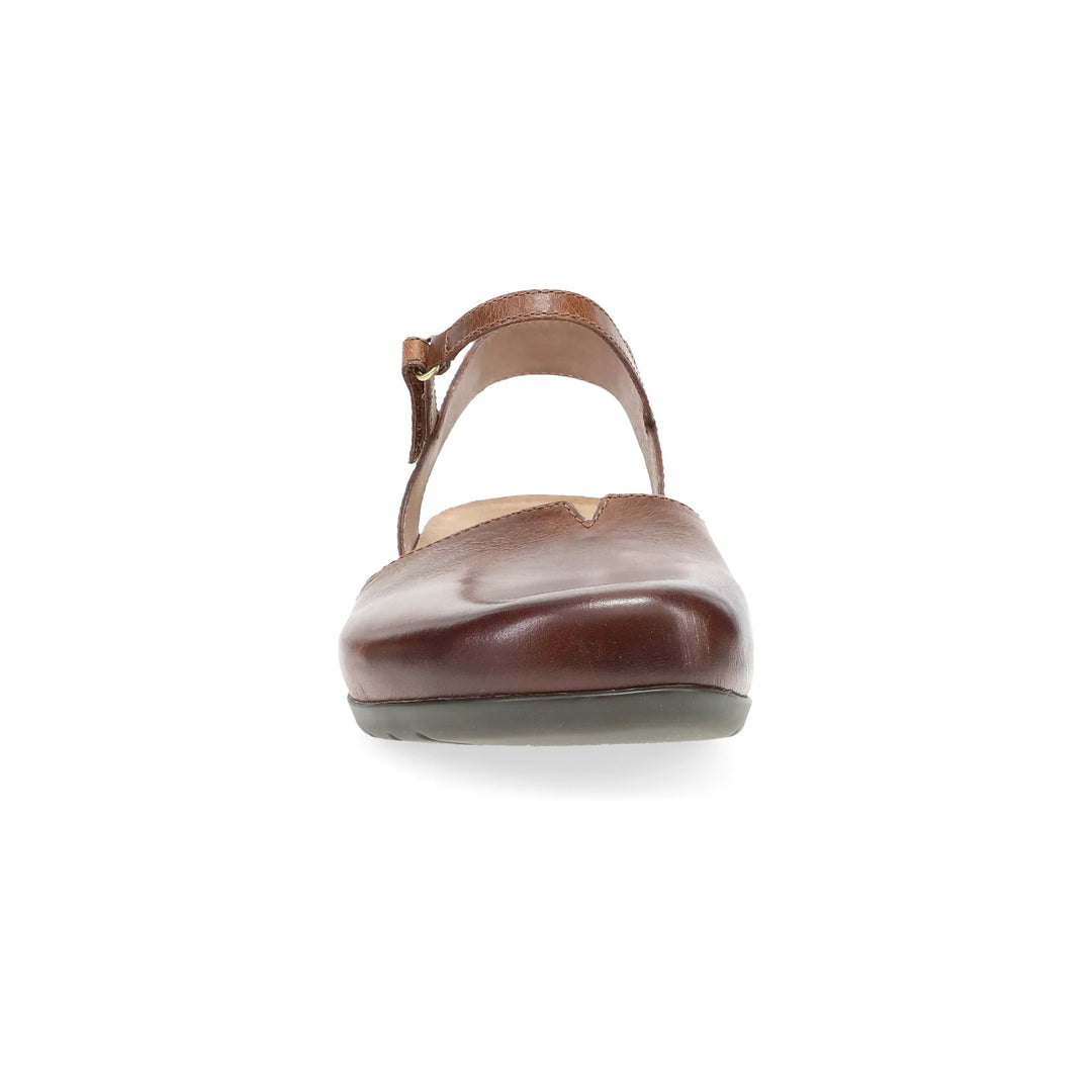 Women's Dansko Rowan Mary Jane Color: Tan Waxy Burnished  4