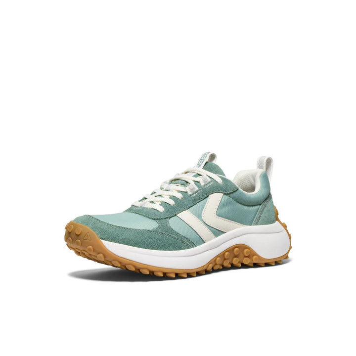 Women's Keen KS86 Sneaker Color: Dark Forest / Star White  7