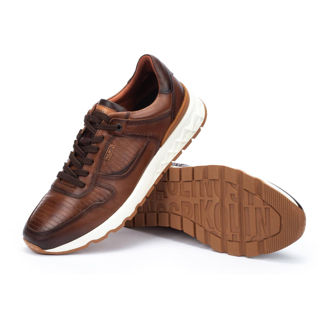 Men's Pikolinos Aranda Casual Trainers Color: Cuero 4