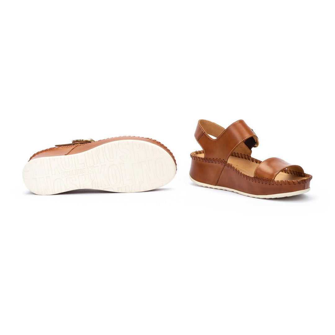 Women's Pikolinos Marina Platform Sandals Color: Brandy  3