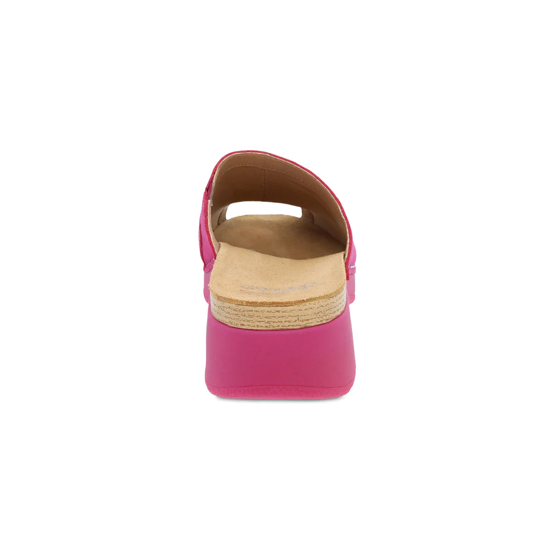 Women's Dansko Ravyn Sandal Color: Fuchsia Milled Nubuck5