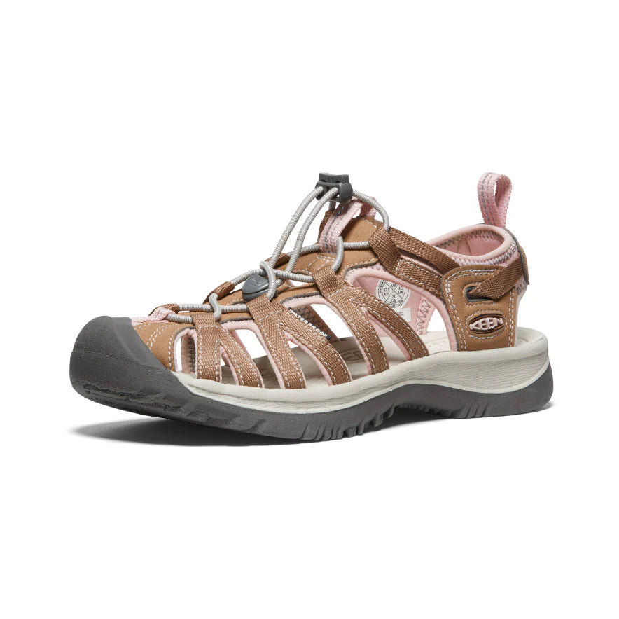 Women's Keen Whisper Color: Toasted Coconut/ Peach Whip 6
