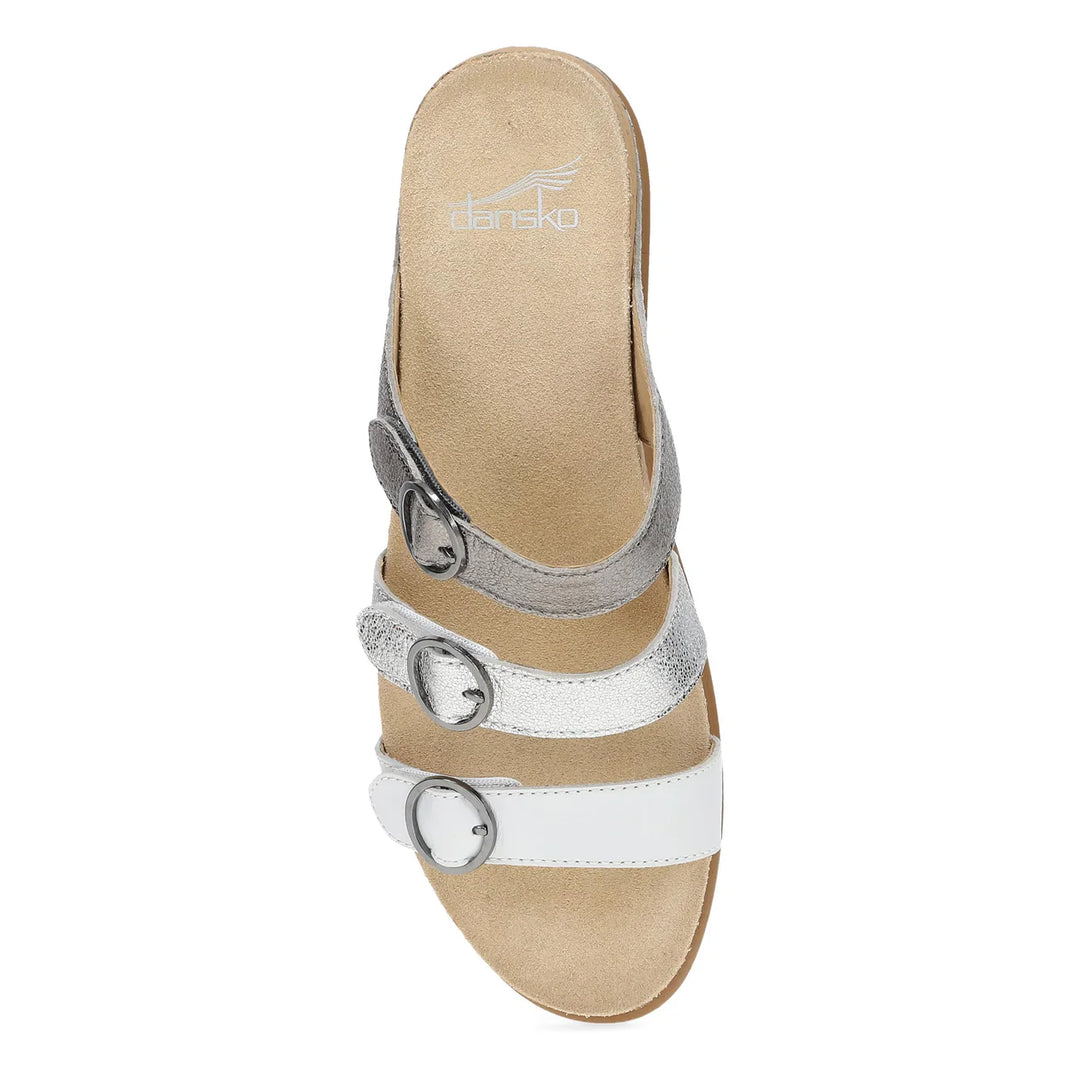 Women's Dansko Campbell Sandal Color: Pewter Multi 4