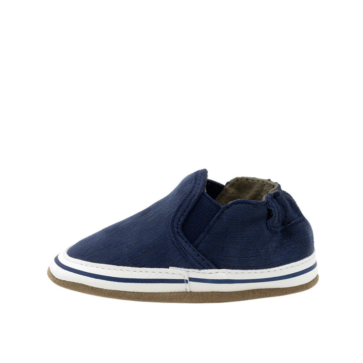 Robeez Liam Basic Soft Soles Color: Navy 