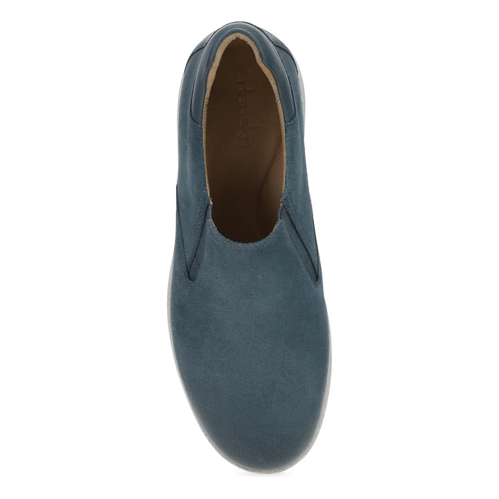 Men's Dansko Trent Color: Denim Burnished Suede 4