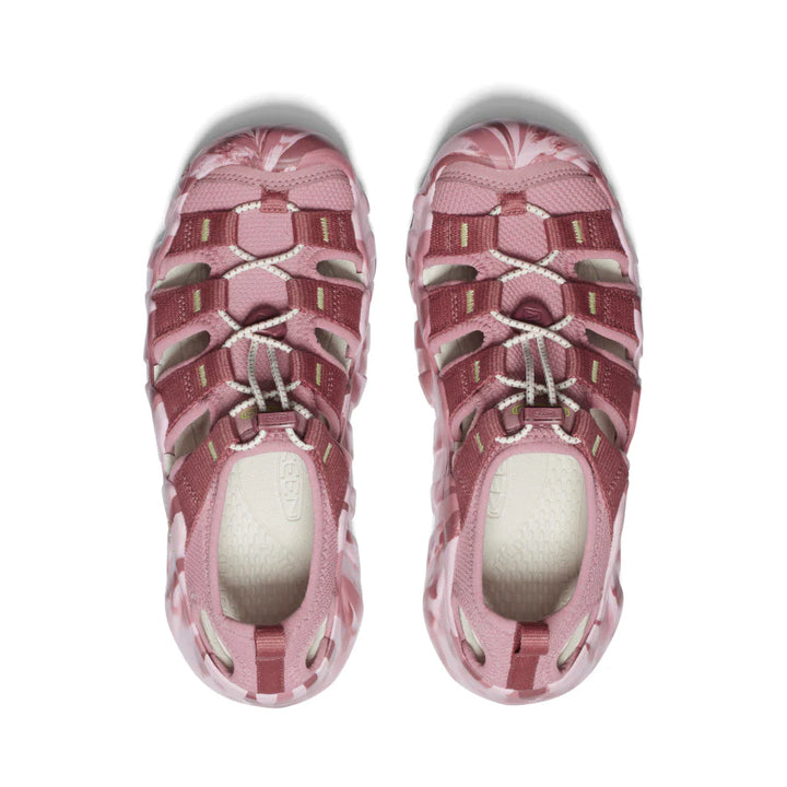 Women's Keen Hyperport H2 Sandal Color: Nostalgia Rose/Daiquiri Green 6