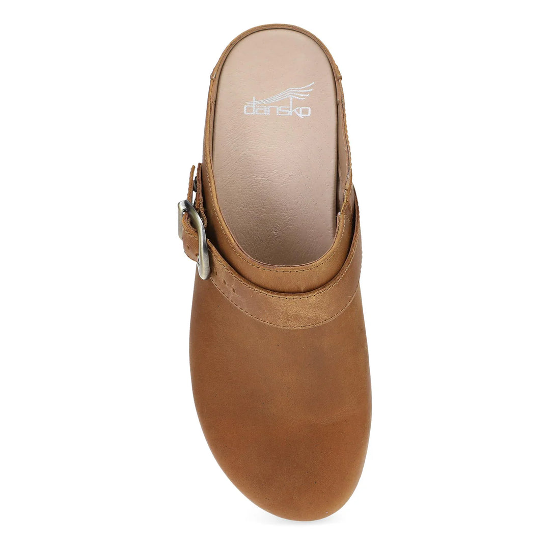 Women's Dansko Baylor Mule Color: Tan Oiled  4