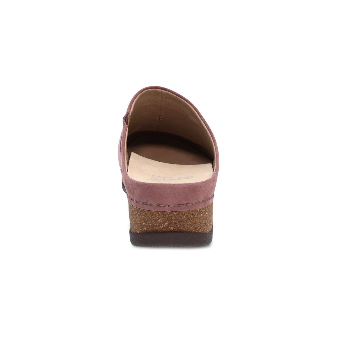 Women's Dansko Mariella Color: Rose Milled Nubuck Mule 4