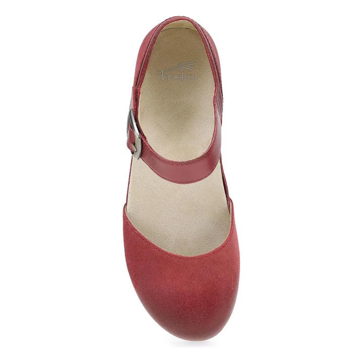 Women's Dansko Mae Mary Jane Color: Red 4