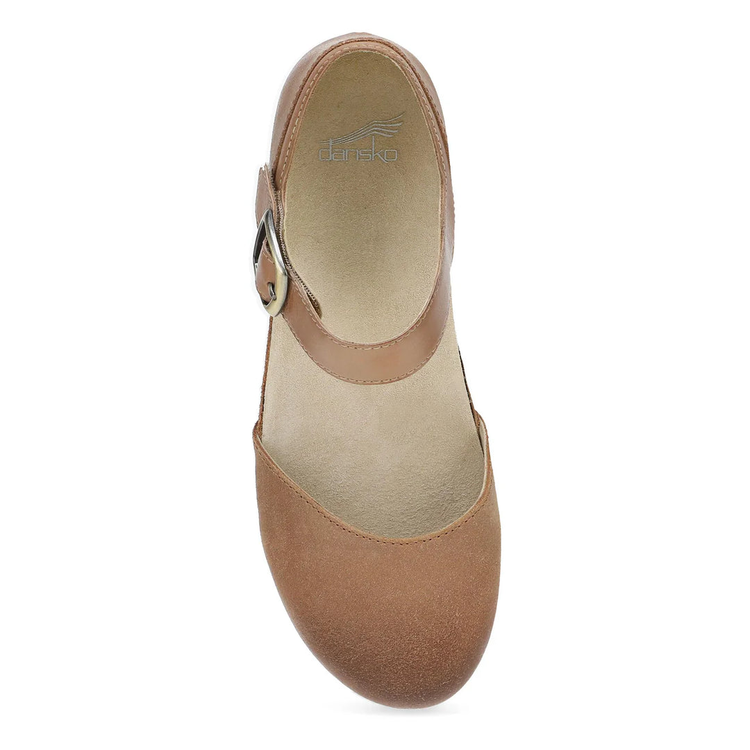 Women's Dansko Mae Mary Jane Color: Tan 4